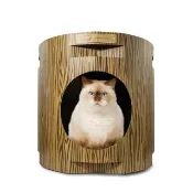 【Co.Co.Cat 酷酷貓】泰山樹屋-100%台灣製紙箱貓抓板(DIY組裝款)