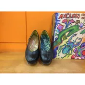 **Macanna**麥坎納專櫃~葡萄牙公主3代系列~赫本~全新牛皮+羊皮混溚淑女鞋067830