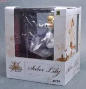 哈比幻想世界 Fate/stay night saber 日版1/8PVC 白 賽芭
