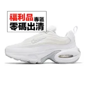 Nike 休閒鞋 Wmns Air Max Portal 女鞋 白 灰 氣墊 厚底 零碼福利品 [ACS]