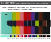 Goospery 三星 Note3 Note4 Note5手機支架翻蓋皮套保護軟膠外殼