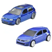 鯊玩具ToyShark 風火輪小汽車 高級款2入組 2004 福斯 GOLF R32 / 福斯 GOLF MK7 【鯊玩具】