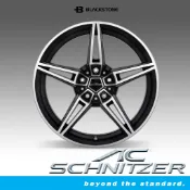 [黑石研創] AC Schnitzer BMW2系列/F45鋁圈  7,5 x 19“ ET 49 雙色【K02125】