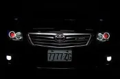 GAMMAS-HID台中廠-CAMRY 轉向魚眼 HID LED光圈移植 大燈燻黑施工 保固一年