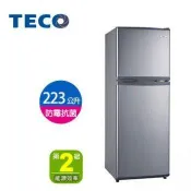 東元 223公升2級雙門冰箱(R2202S)