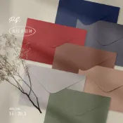 侘寂之美日式信封【大信封】喜帖信封 邀請卡信封 素色信封 信封袋 西式信封 橫式信封 質感信封 𝑷𝒂𝒑𝒆𝒓𝟑𝟕