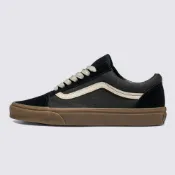 【LittleSeoul】韓國代購 Vans Old Skool 麂皮 黑 膠底 焦糖 帆布鞋 男女鞋 情侶鞋