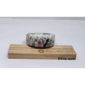 *B' Little World * [現貨]日本加藤真治限定商品/黑貓插畫紙膠帶/東京連線