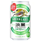 【品酒網】日本 麒麟淡麗GREEN LABEL啤酒 350ml KIRIN TANREI GREEN LABEL BEER