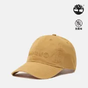 Timberland 男款小麥色刺繡LOGO棒球帽|A65QX231