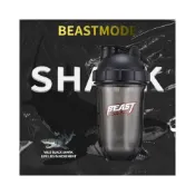 (店+)Beastmode健身搖搖杯奶嬰帶刻度搖粉健身運動水杯便攜高顏值杯子