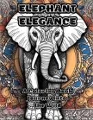 【三民網路書店】Elephant Elegance: A Coloring Book Journey into the Wild 作者：Colorzen