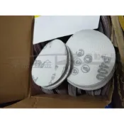 (店+)(10入) 2吋50mm 黏扣式植絨布砂紙 打蠟機配件 砂紙 木工研磨砂紙 自黏砂紙 圓盤砂紙 魔鬼氈砂紙