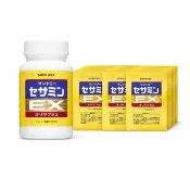 【Suntory 三得利】芝麻明EX 90日份(30日份x1罐+隨身包60包)共270顆(_原廠購入有防偽標籤)_芝麻素)