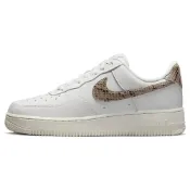 (店+)【NIKE 耐吉】DD8959-002 Nike Air Force 1 1 '07 蛇紋 經典 低幫 板鞋 女款 白