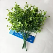 協貿國際日用品生活1館 仿真綠植盆栽裝飾植物假花塑料花插花葉子蕨類波斯葉假草尤加利葉