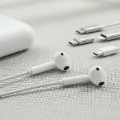 USB-C轉Lightning音訊轉接器,適用於耳機公對母耳機轉接頭