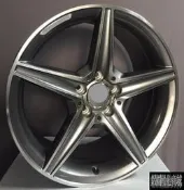 【CS-2108】全新鋁圈 類 AMG 18吋 5孔112 前後配 灰 W205 W204 W211 CLA PK CK