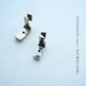 手作森林HANDMORI 手作森林 台灣製 雙邊包繩壓布腳 直線機 仿工業縫紉機 雙溝槽 包繩壓腳 出芽壓腳 1/8 3/16 包繩