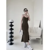 ‼️全色到貨‼️ #S15有罩杯小金標美背魚尾長洋裝 後媽裙 長洋 魚尾洋 禮服 喜宴 渡假 *20240905