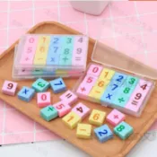 【本物研究所🎨】✨臺灣-出貨✨聖誕節學習用品橡皮擦 幼稚園數字加減乘除橡皮國小生橡皮擦