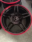 “烏日信全“ 中古19吋鋁圈 5H112前後配 (C250 300 W203 204 福斯 奧迪)