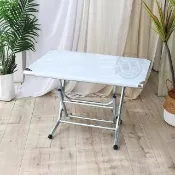 【Abis】客製商品-第二代升級加厚款折疊桌430不鏽鋼桌/露營桌/料理桌/收納桌//拜拜桌(2尺X3尺-低腳款59CM)