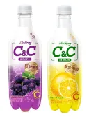 【HOTAI購】黑松汽水C&C-檸檬口味+葡萄口味氣泡飲500mlx24入X各一箱