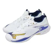 Mizuno 美津濃 羽球鞋 Wave Claw Neo 3 寬楦 男鞋 女鞋 白 藍 回彈 緩震 71GA2473-31