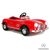 Mercedes Benz 賓士 【BENZ】全台獨家 充電式 300SL 6V 電動兒童乘座車- 紅色(原車縮小比例)