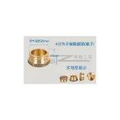 (店+)4分外牙管帽銅頭 銅堵頭 塞子 外牙堵頭 管帽 管塞 外牙管帽 封口螺帽 牙管塞 封管帽 六角管塞 六角堵頭