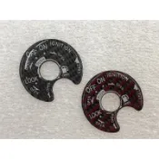 新勁戰 三代 四代 五代 勁戰 GTR-AERO FORCE 卡夢 鎖孔貼片 紅 黑 貼紙 防水 勁戰  3M 不脫落