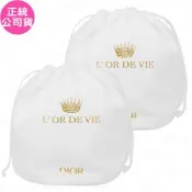 Dior 迪奧 生命之源臻金醇萃束口袋*2(公司貨)