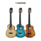 【搖滾玩家樂器】全新 aNueNue 羽韻共鳴系列 26吋全單板烏克麗麗 羽毛鳥 虎紋楓木沙比利木紅松木相思木芒果