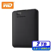 WD 威騰 Elements 2TB 2.5吋行動硬碟(WDBU6Y0020BBK-WESN)