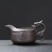 臺灣現貨紫砂茶壺單壺茶海原礦紫泥泡茶壺茶具配件家用手工茶漏