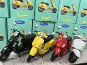 阿莎力 1:12 WELLY VESPA GTS Super 偉士牌 威利 1/12