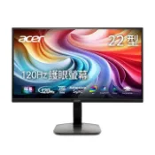 【順發線上購物】acer 22“ KA222Q J0 120Hz螢幕(HDMI.VGA/含喇叭/VA)