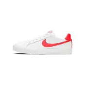 (店+)【NIKE 耐吉】AO2810-113 Nike Court Royale AC 合成革 白紅 包裹性 低幫 板鞋 女款 nike女鞋 運動鞋女 休閒鞋