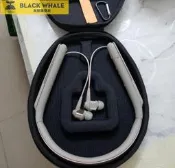 臺灣公司 可開發票 適用LG HBS-1100 920 索尼SONY WI-1000X H700頸掛式收納盒耳機包