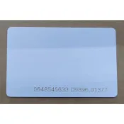 感應卡 白卡 Mifare 同悠遊卡格式 門禁卡 MF門禁讀卡機卡片 雷射刻碼不掉色