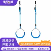 回響小舖 【兒童攀爬訓練】吊環 戶外運動器材 兒童體能訓練 攀爬障礙 走扁帶 繩網部落 成人健身 親子互動 公園遊戲 居家運動 安全承重