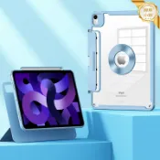 柳岸小舖 【磁吸720度旋轉】iPad Pro保護套 iPad Air保護套 平板電腦殼 分離式保護殼 多角度支架 磁吸可拆分 防摔防彎 適用11吋12.9吋10.2吋 蘋果平板配件