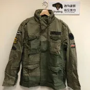 DryDog 跩狗嚴選 跩狗嚴選 極度乾燥 Superdry Rookie M65 撞色 拼色 軍裝夾克 外套 純棉 卡其 軍綠 6+1口袋 徽章 mix