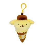 正版三麗鷗 Sanrio 布丁狗 絨毛玩偶吊飾 冰淇淋 絨毛玩偶吊飾 娃娃吊飾 絨毛吊飾 掛件