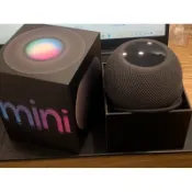 優質二手 蘋果原廠藍牙喇叭 Apple HomePod mini 黑色 A2374 (可任意3C折抵)