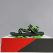 Teva Hurricane XLT 小童涼鞋 抗菌除臭 支撐 穩定 黑 迷彩綠 1019390CSVV