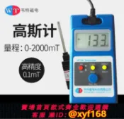 雲鼎百貨 {可打統編 保固一年}韋特高斯計WT10A 特斯拉計 磁通計 表面磁場測試儀 高斯表磁極筆