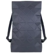 ISSEY MIYAKE 三宅一生 BAOBAO 黑色布面三角格4x7後背包