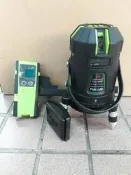 (南台測繪)含稅，日本Fukuda EK-799G 8線8點真綠光雷射電子式自動整平水平儀 /含原廠接收器)鋰電池